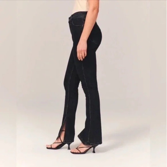 Abercrombie and Fitch Curve Love High Rise Skinny Jean (32 Long) - Picture 6 of 6